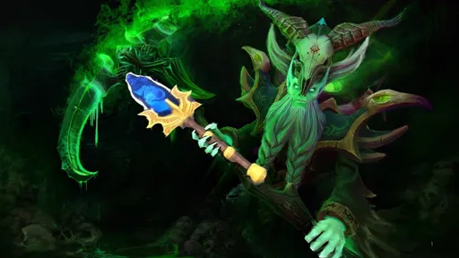 Баг в Dota 2: Nercophos может убить героя под ультой Wraith King с Aghanim Scepter