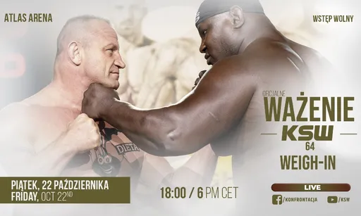 Кровь и мясо KSW 64. Самая жесткая европейская лига 23 октября на российском ТВ