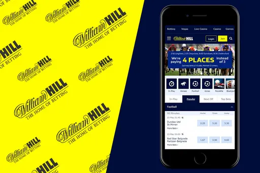 Приложение William Hill для Андроид