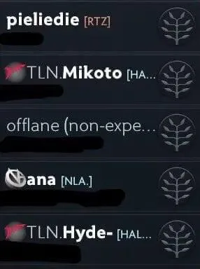 Возможный состав Talon по Dota 2