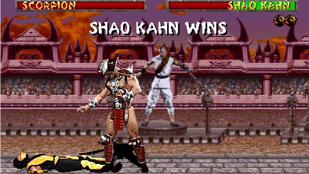 Скрин из игры Mortal Kombat