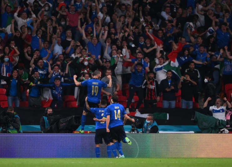 Леонардо Бонуччи сравнял счёт в финале Евро-2020