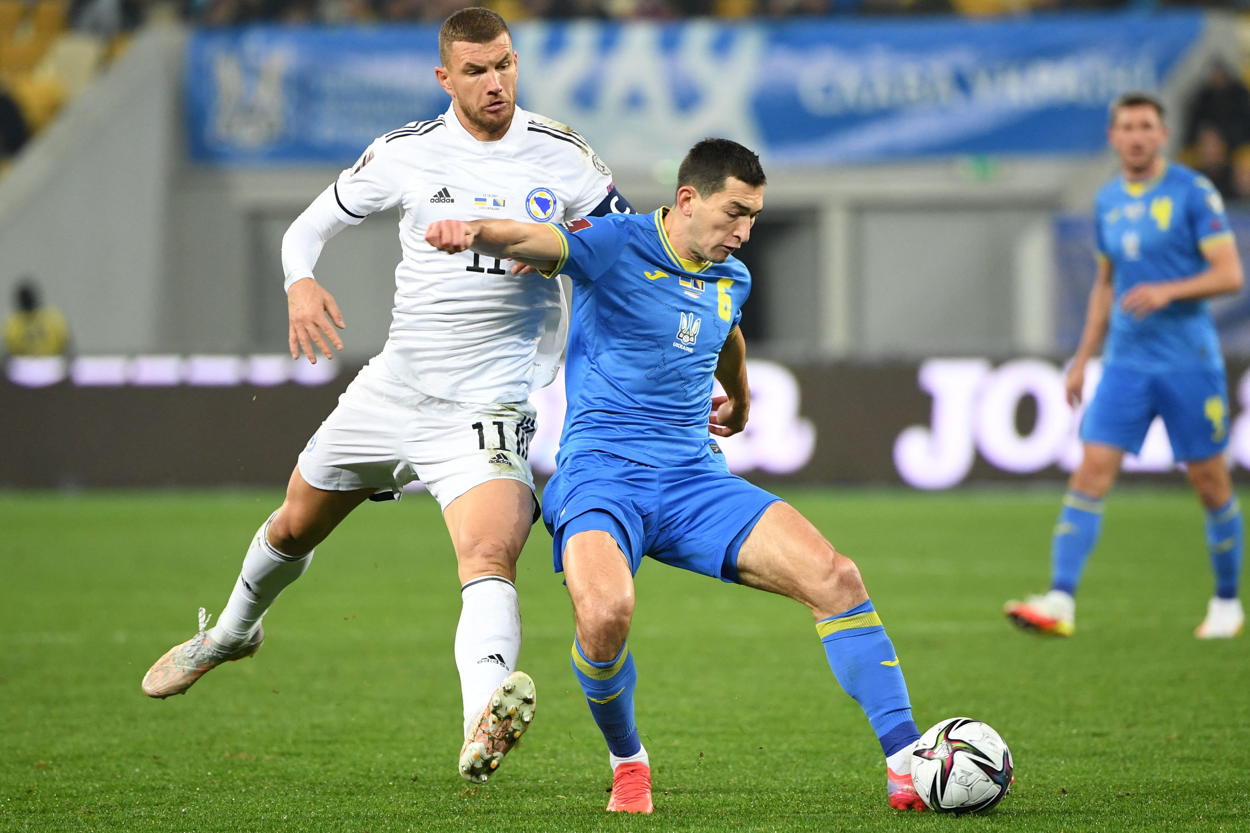 Сборная Украины сыграла вничью с Боснией и Герцеговиной в рамках отбора ЧМ-2022