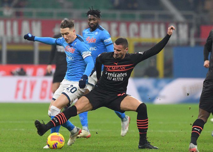 «Наполи» обыграл «Милан» в матче 18-го тура Серии А