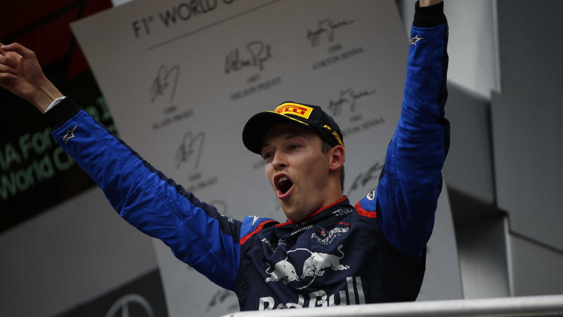 Даниил Квят вернулся за руль машины «Формулы-1»