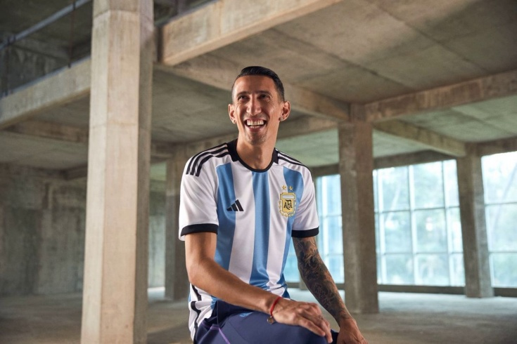 Сборная Аргентины представила новую домашнюю форму от Adidas