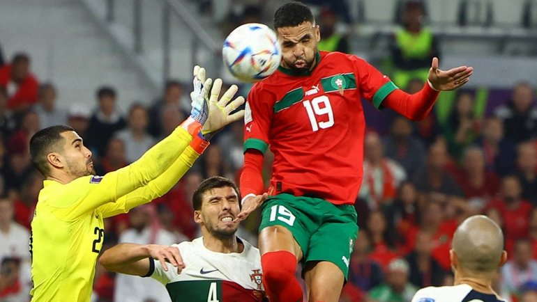 Сборная Марокко со счетом 1:0 обыграла Португалию и вышла в полуфинал чемпионата мира в Катаре