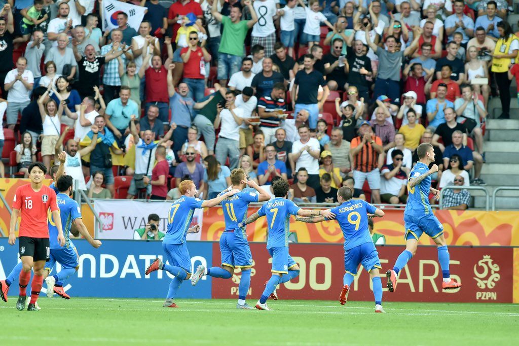 Сборная Украины U20 выиграла чемпионат мира