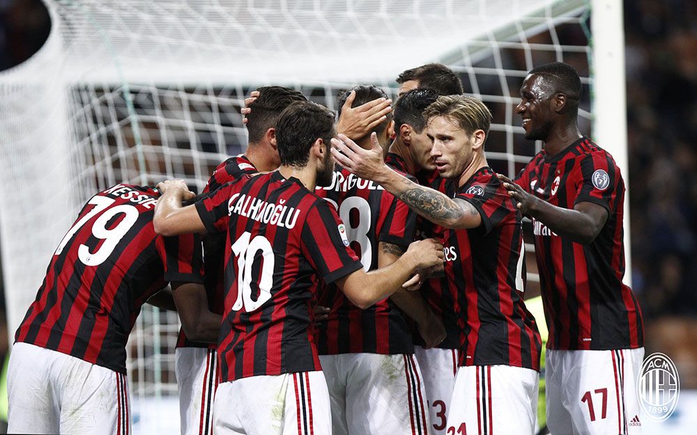 «Милан» одержал первую победу в Серии А, обыграв «Сампдорию»