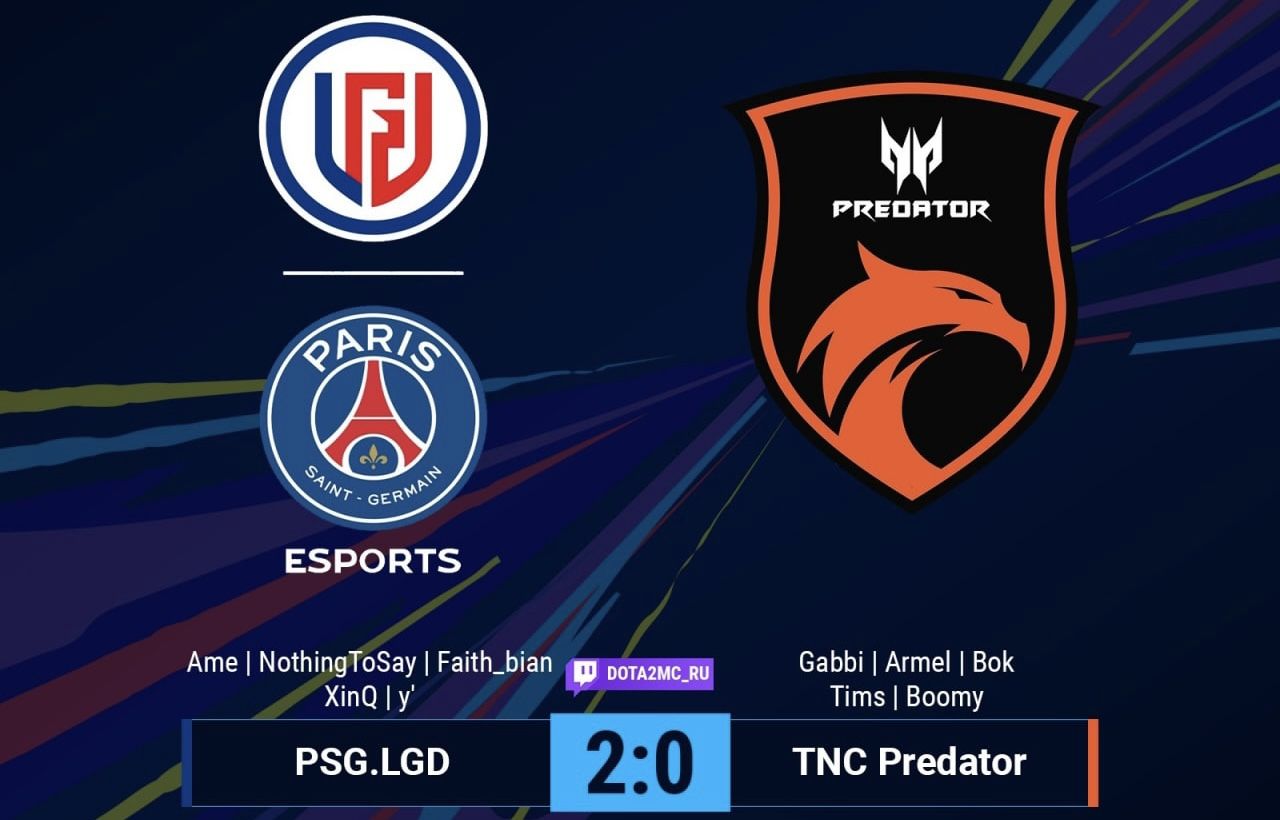 PSG.LGD — TNC Predator: обзор важной победы китайского коллектива