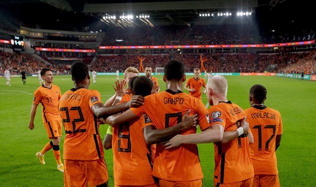 Нидерланды не сумели обыграть Черногорию в матче отбора ЧМ-2022, Депай оформил дубль