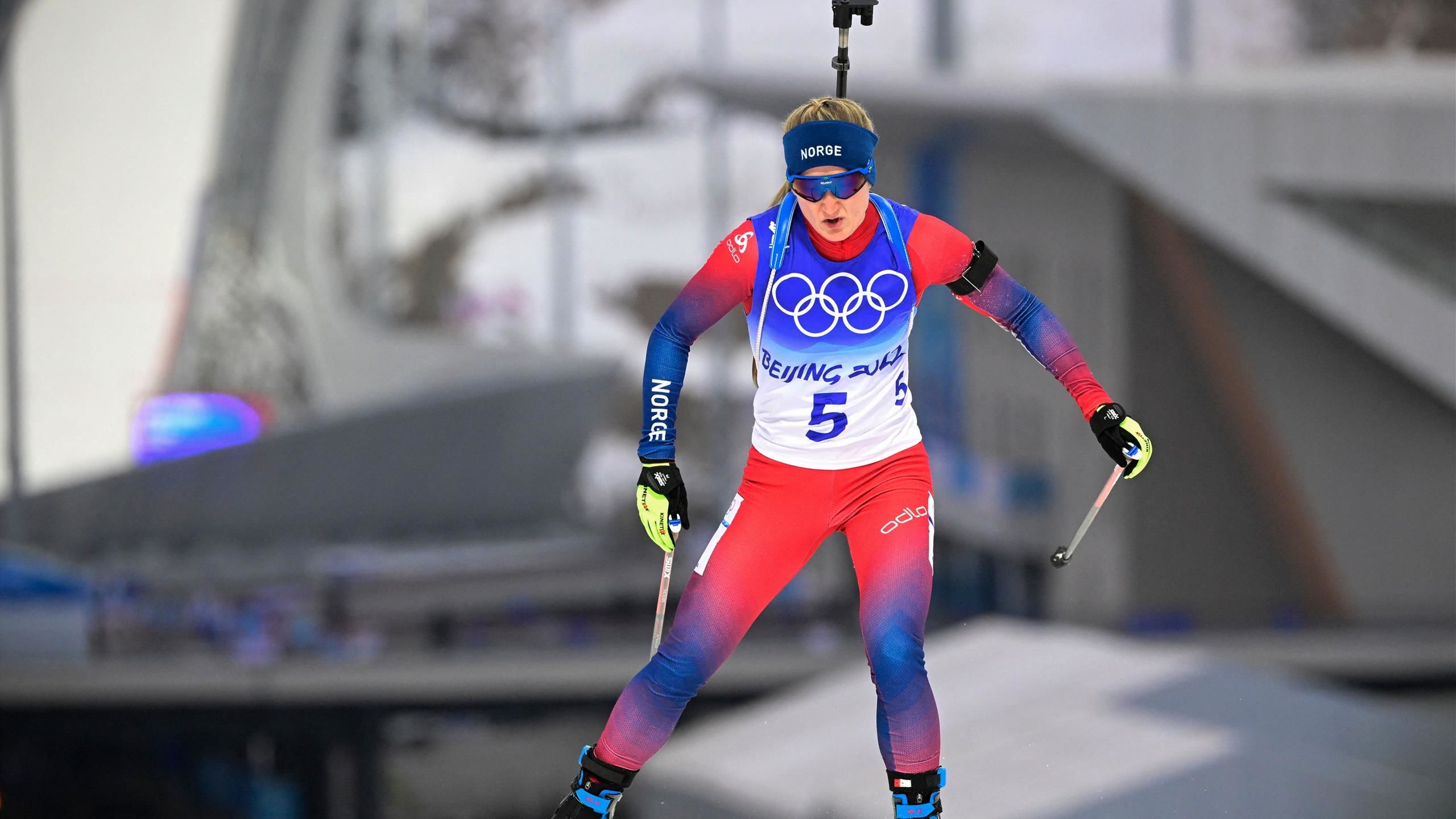 Олсбю-Ройселанн завоевала золото женской гонки преследования на Олимпиаде-2022, россиянка Нигматулина — 11-я