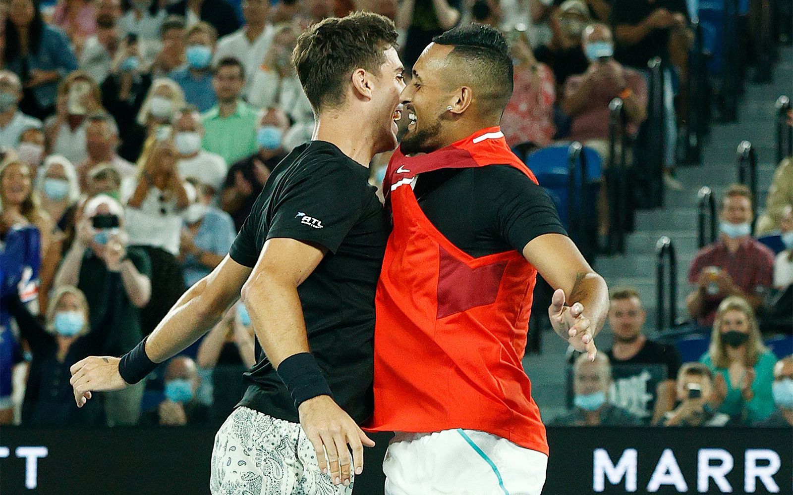 Австралийцы Кирьос и Коккинакис выиграли парный Australian Open-2022