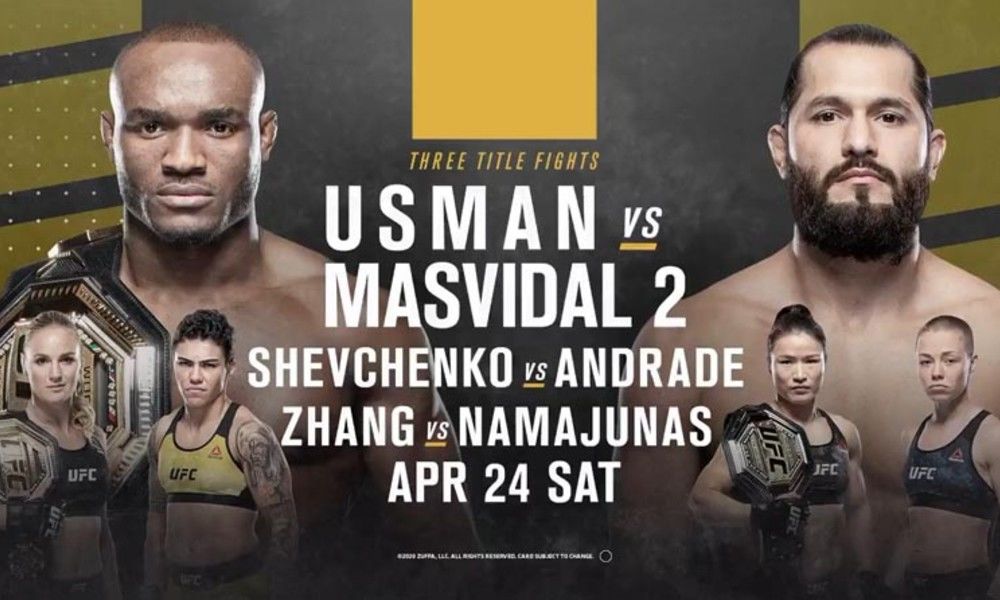 UFC 261: Камару Усман — Хорхе Масвидаль 2