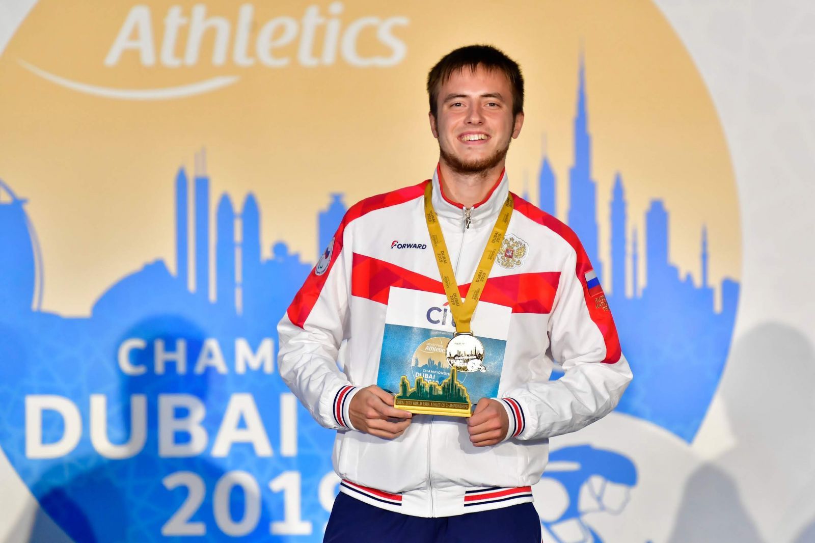 Андрей Вдовин – знаменосец от команды ПКР на Паралимпийских играх