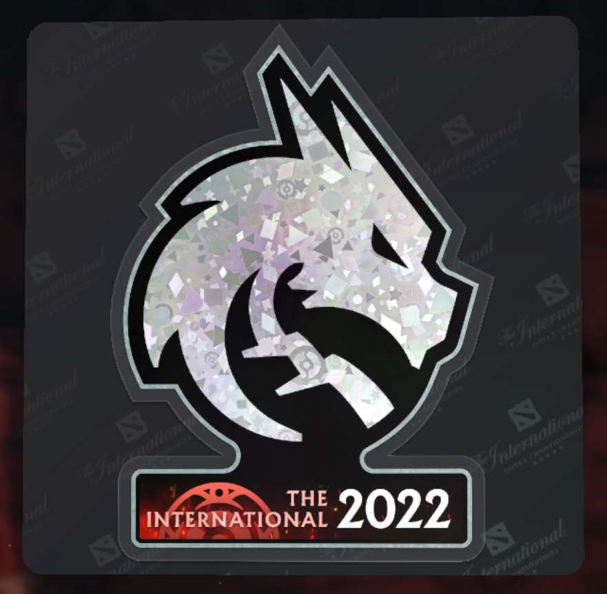 Valve обновила логотип Team Spirit на наклейках к The International 11